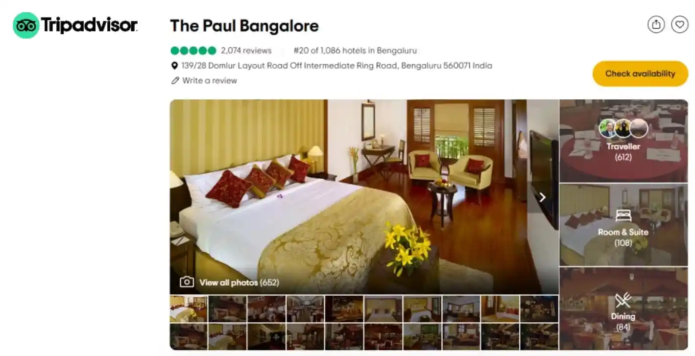 The Paul Bangalore